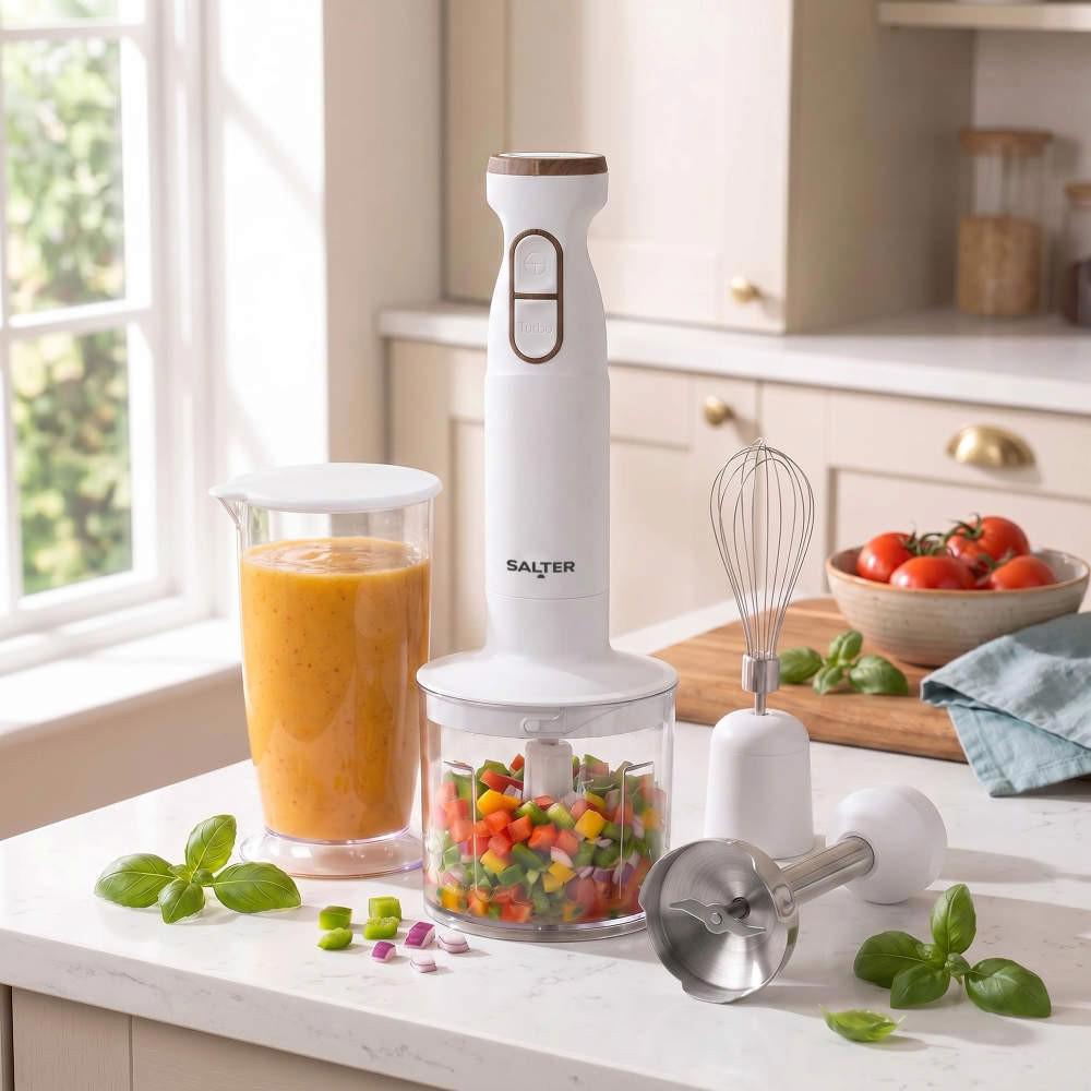 Salter Toronto 3-in-1 Hand Blender Set White
